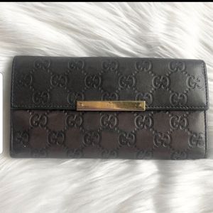 GUCCI Guccissima leather wallet